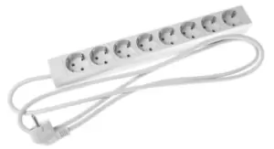 Kopp 2m 8 Socket Type F - German Schuko Extension Lead, 250 V ac