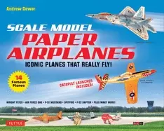 Scale Model Paper Airplanes Kit : Iconic Planes That Really Fly! Slingshot Launcher Included! - Just Pop-out and Assemble (14 Famous Pop-out Airplanes