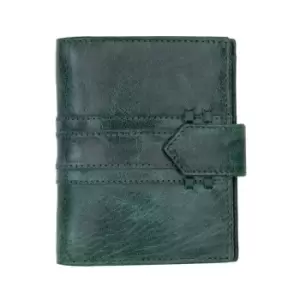 PRIMEHIDE Arizona Collection Trifold Leather Purse - Green