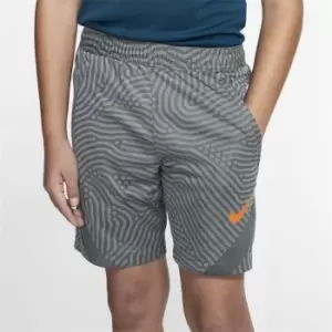 Nike Dri-FIT Strike Big Kids Soccer Shorts - Grey