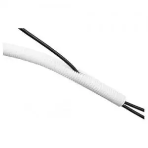 D-Line Cable Tidy Tube 1.1mx25mm White 65010DL