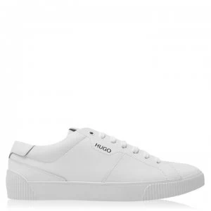 Hugo Boss Zero Smooth Leather Trainers White 100 Men