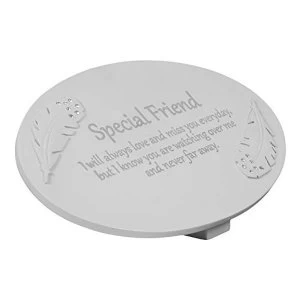 Thoughts of You Resin Memorial Plaque - Special Friend