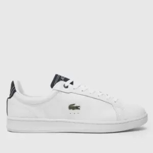 Lacoste Carnaby Pro Trainers In Navy & White