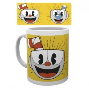 Cuphead Faces Mug