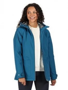 Regatta Bergonia Ii Waterproof Jacket - Blue, Size 24, Women