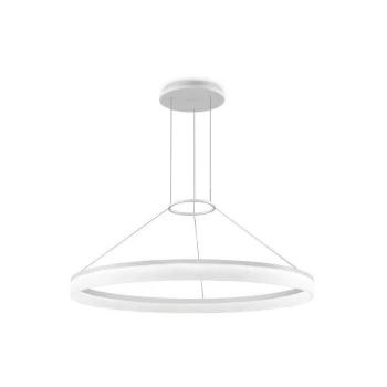 Leds-C4 GROK - Integrated LED 1 Light Large Ceiling Pendant White