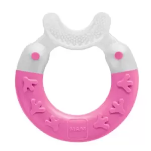 MAM Pink Bite & Brush Teether