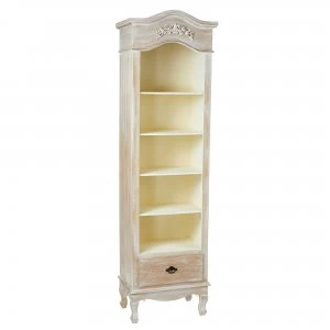 Provence Display Bookcase White