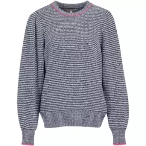 Barbour Bindweed Knitted Jumper - Blue