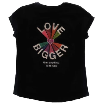 U2 - Love Is Bigger Womens Large T-Shirt - Black