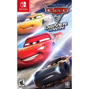 Cars 3 Driven to Win Nintendo Switch Game