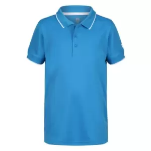 Island Green Golf Polo Shirt Junior - Blue