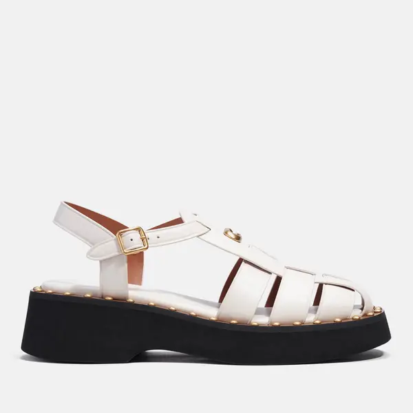 Coach Womens Vivienne Leather Sandals - UK 7