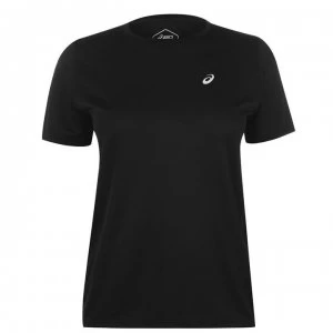 Asics Katakana Short Sleeve T Shirt Ladies - Black