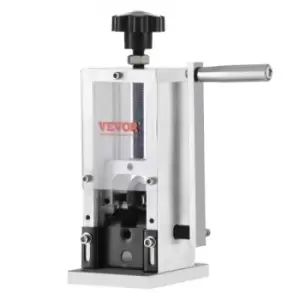 VEVOR Manual Wire Stripping Machine, 0.06''-0.98'' Copper Stripper with Hand Crank or Drill Powered, Visible Stripping Depth Reference, Portable Alumi