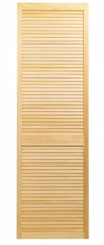 Wickes Internal Closed Louvre Door Pine 1829 x 610mm