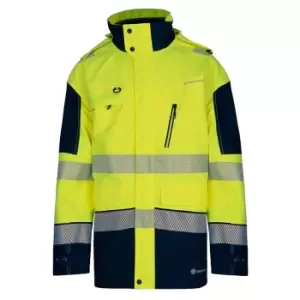 Click Workwear Deltic Hi-vis Jacket Two-tone SY N M