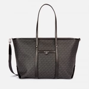 Michael Kors Womens Beck Large Tote Bag - Black