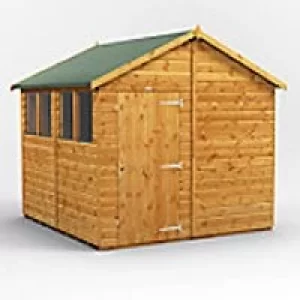 Power Garden Shed 88PA Golden Brown 8x8