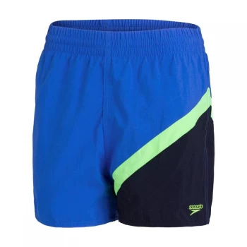 Speedo Colourblock Watershorts Boys - Blue/Green/Navy