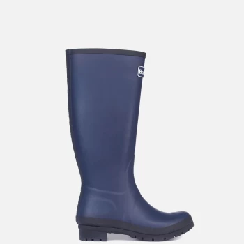 Barbour Womens Abbey Tall Wellies - Navy - UK 4