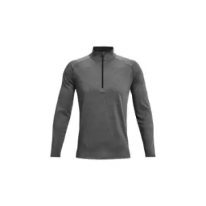 Under Armour Tech ? Zip Long Sleeve - Carbon Heather - L