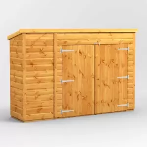 Power 8' x 2' Pent Bike Shed