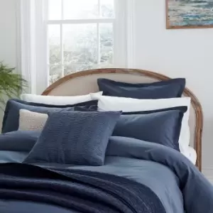 Bedeck of Belfast Rare Earth Ren Kingsize Duvet Cover Set, Indigo