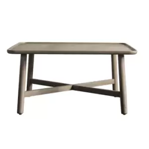 Crossland Grove Kingston Square Coffee Table Grey 80 X 80 X 40Cm