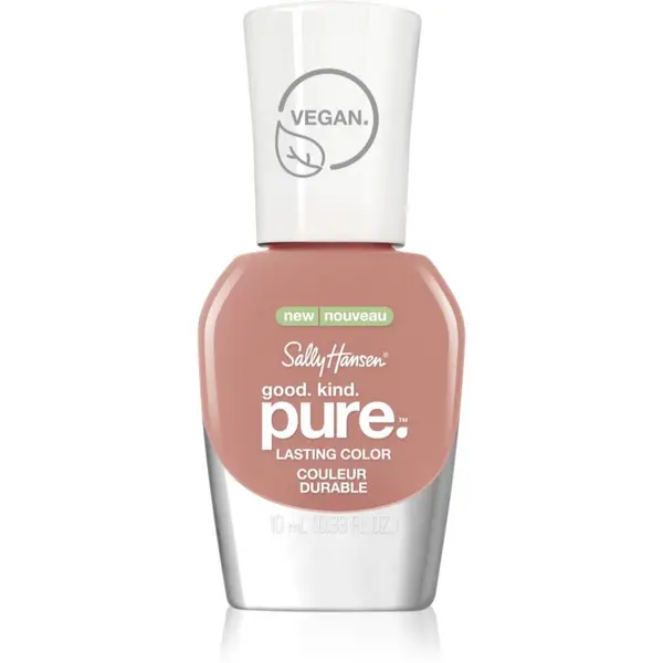 Sally Hansen Good. Kind. Pure. long-lasting nail polish with firming effect shade Pink Cardamom 10 ml