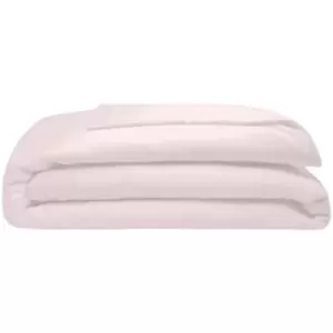 Belledorm 200 Thread Count Egyptian Blend Duvet Cover (Single) (Pink) - Pink