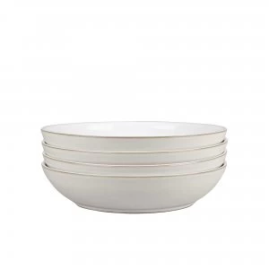 Natural Canvas Set Of 4 Pasta Bowls