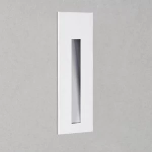 LED 1 Light Indoor Small Recessed Marker Wall Light White IP65