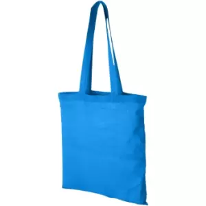 Bullet Carolina Cotton Tote (Pack Of 2) (38 x 42 cm) (Aqua Blue)