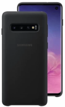 Samsung Black Galaxy S10 Soft Touch Cover