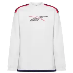 Reebok Team Sports Crew Sweatshirt Mens - White