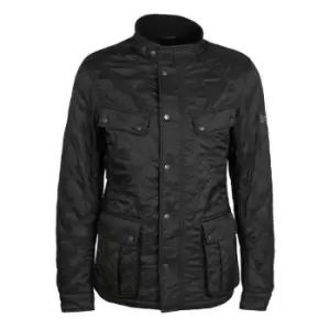 Barbour International Tourer Ariel Polar Quilted Jacket - Black