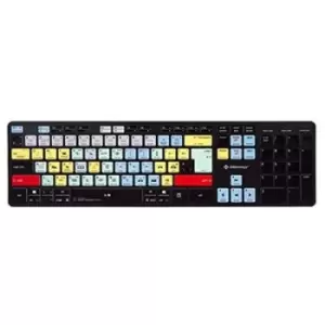 Editors Keys Adobe Premiere Slimline Keyboard - Mac/Windows- UK