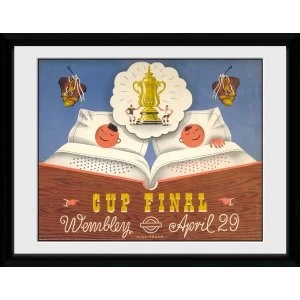 Transport For London Cup Final 12" x 16" Framed Collector Print