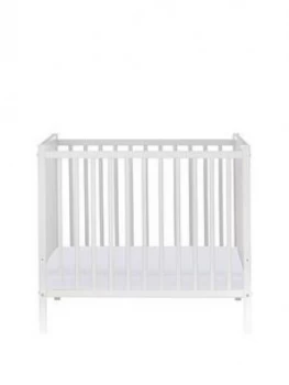 Little Acorns Classic Space Saver Cot, White