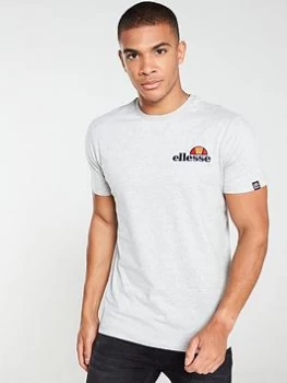 Ellesse Voodoo T-Shirt - Grey Marl, Size S, Men