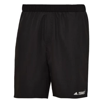 adidas Terrex Primeblue Trail Running Shorts Mens - Black