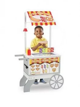 Melissa Doug Wooden Snacks Sweets Food Cart.