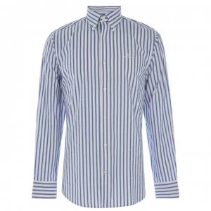 Gant Gant Long Sleeve Stripe Shirt Mens - Blue 441