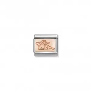 Nomination Composable Classic Rose Gold Custom Guardian Angel Link 430101/46