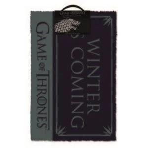 Game Of Thrones - Winter Is Coming Door Mat