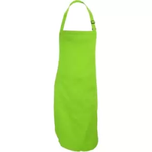 Dennys Adults Unisex Catering Bib Apron With Pocket (One Size) (Light Olive) - Light Olive