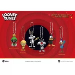 Looney Tunes Mini Egg Attack Keychains 4cm Assortment (6)