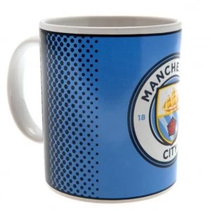 Manchester City FC Dotted Mug